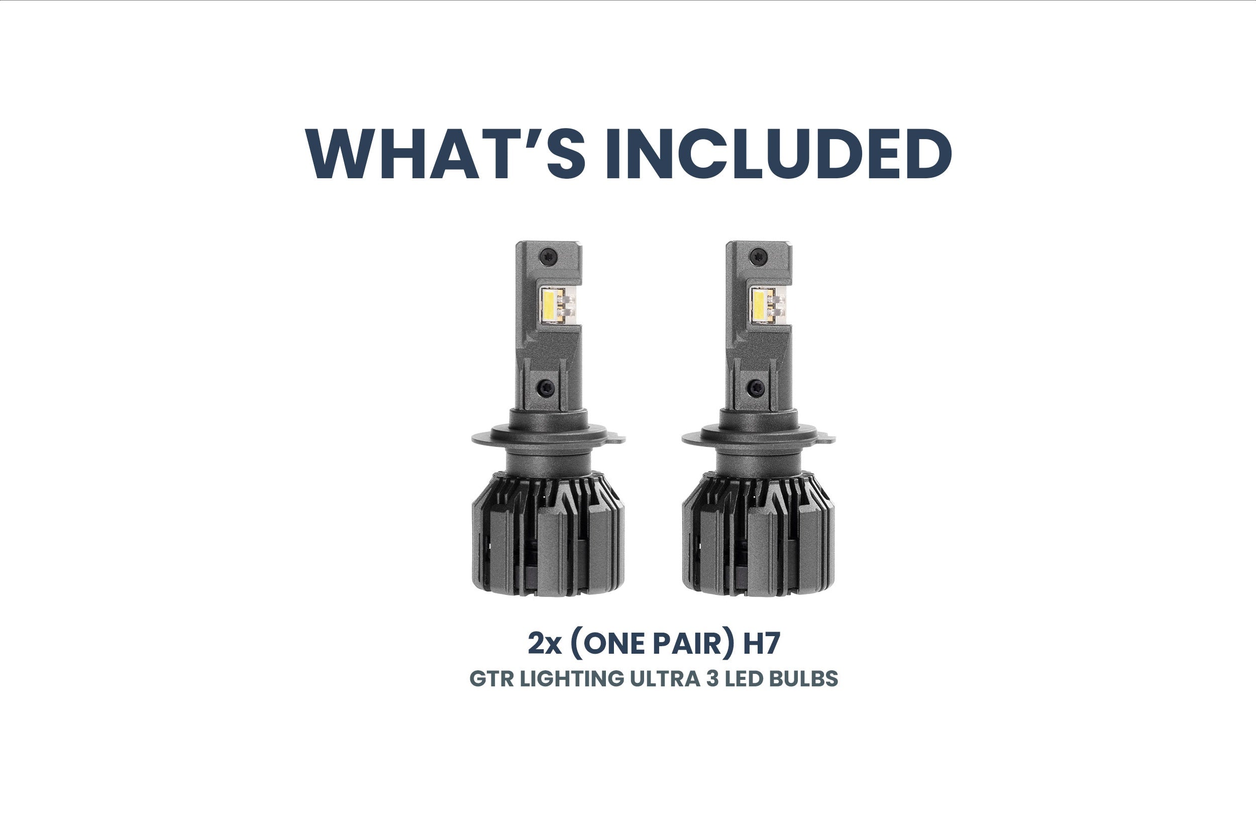 GTR Lighting H7: GTR Lighting Ultra 3 (Pair)