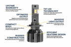 GTR Lighting H7: GTR Lighting Ultra 3 (Pair)