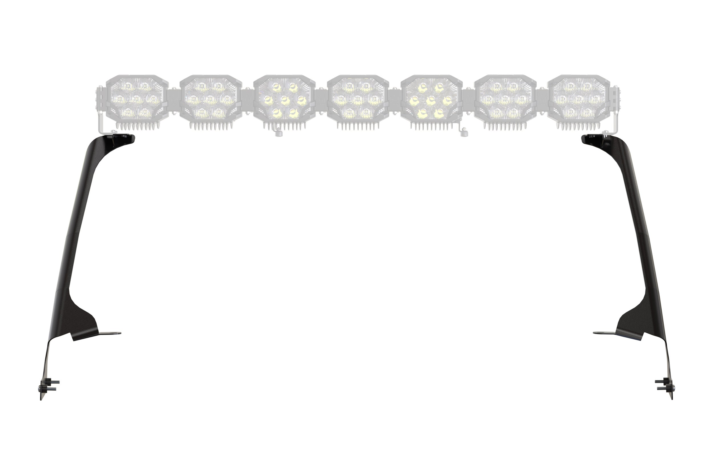 Morimoto Jeep JL/JT Light Bar Windshield Mounts (Set)