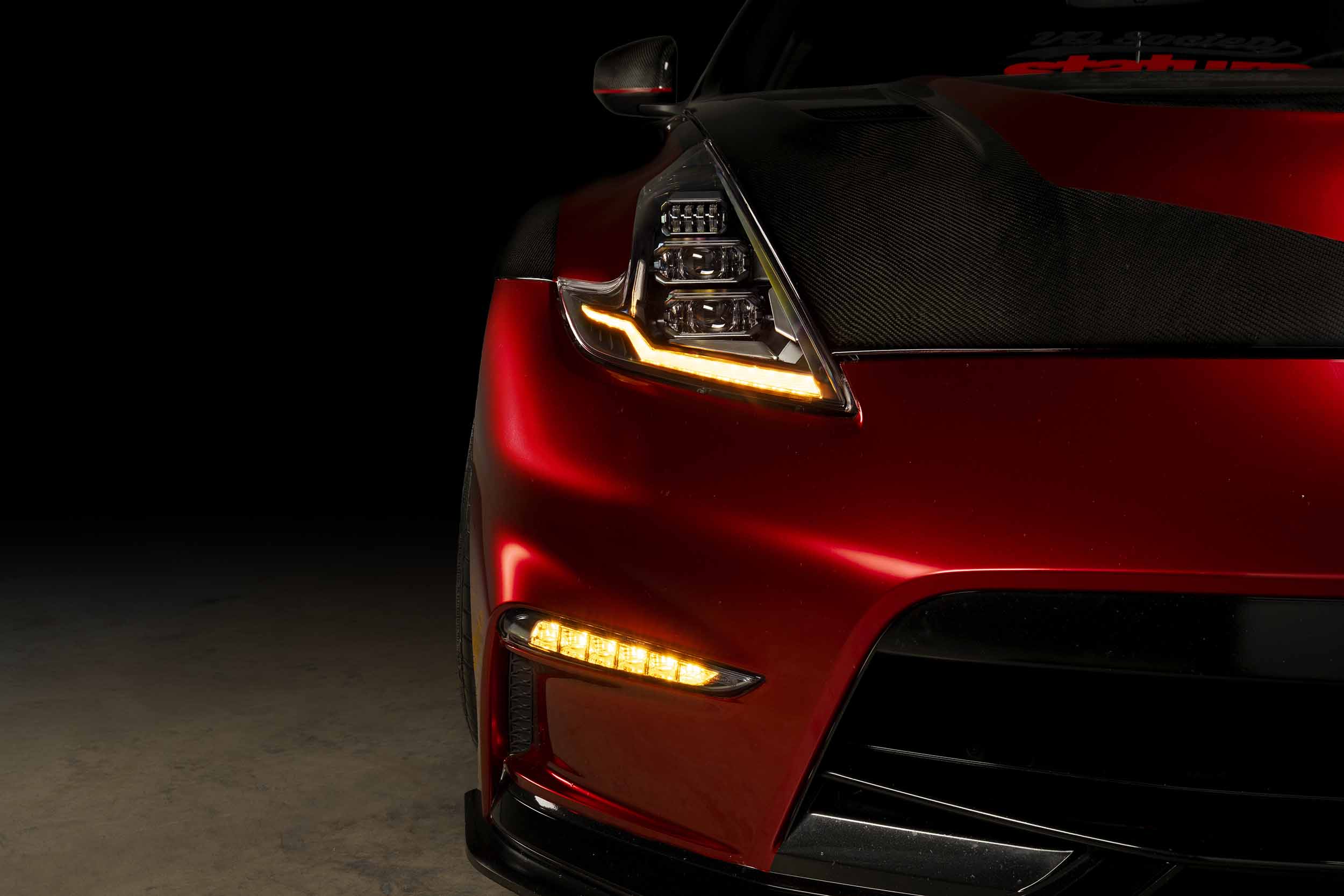 Morimoto XB LED DRL: 15-21 Nissan 370Z Nismo Bumper (Set)