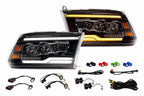 Morimoto XB Evo Headlights: 09-18 Dodge Ram (Set)