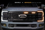 Morimoto XBG LED Grille: 23-27 Super Duty (Black / Each)