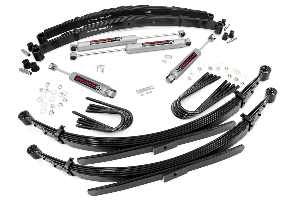2 Inch Lift Kit | Rear Blocks | Chevy/GMC 3/4-Ton Suburban 4WD (1988-1991)