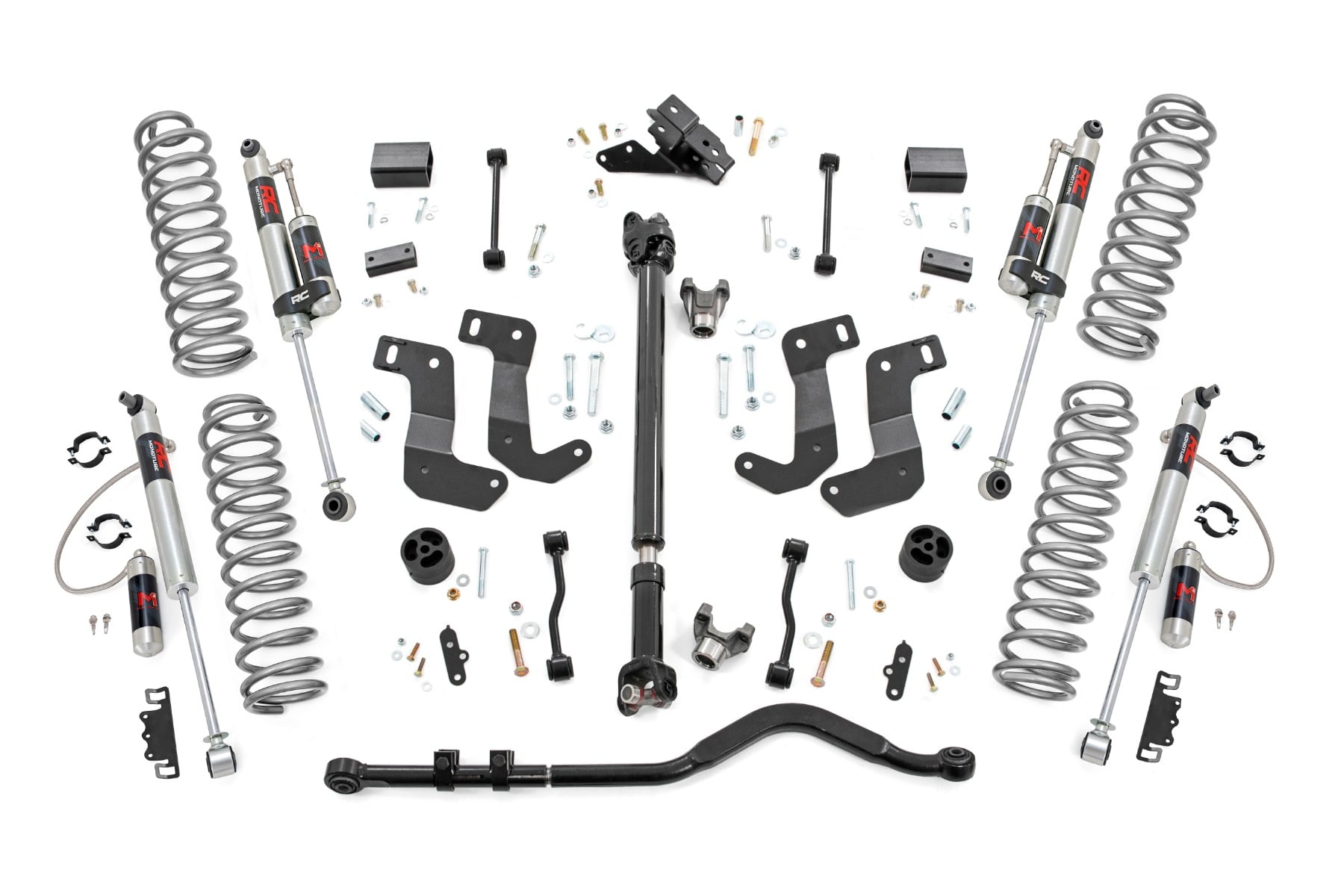 ROUGH COUNTRY Lift Kit Jeep Wrangler Unlimited Rubicon (18-23)
