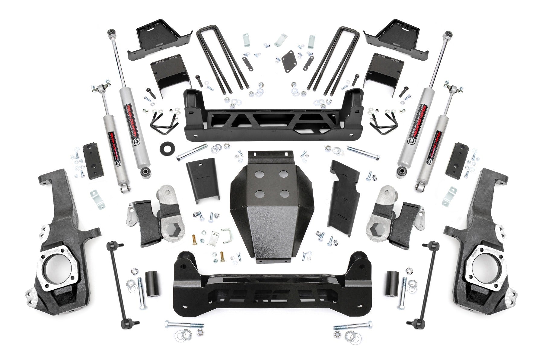 ROUGH COUNTRY Lift Kit Chevy/GMC 2500HD/3500HD 2WD/4WD 2WD/4WD (20-26)