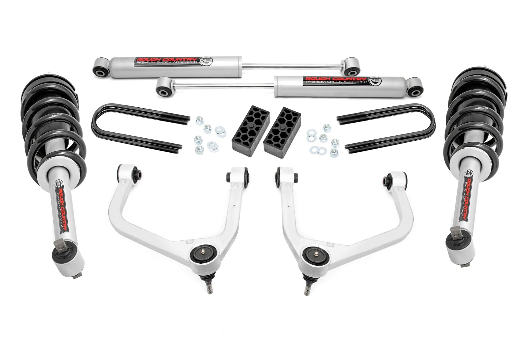 ROUGH COUNTRY Lift Kit Chevy Silverado 1500 2WD/4WD (2025-2026)