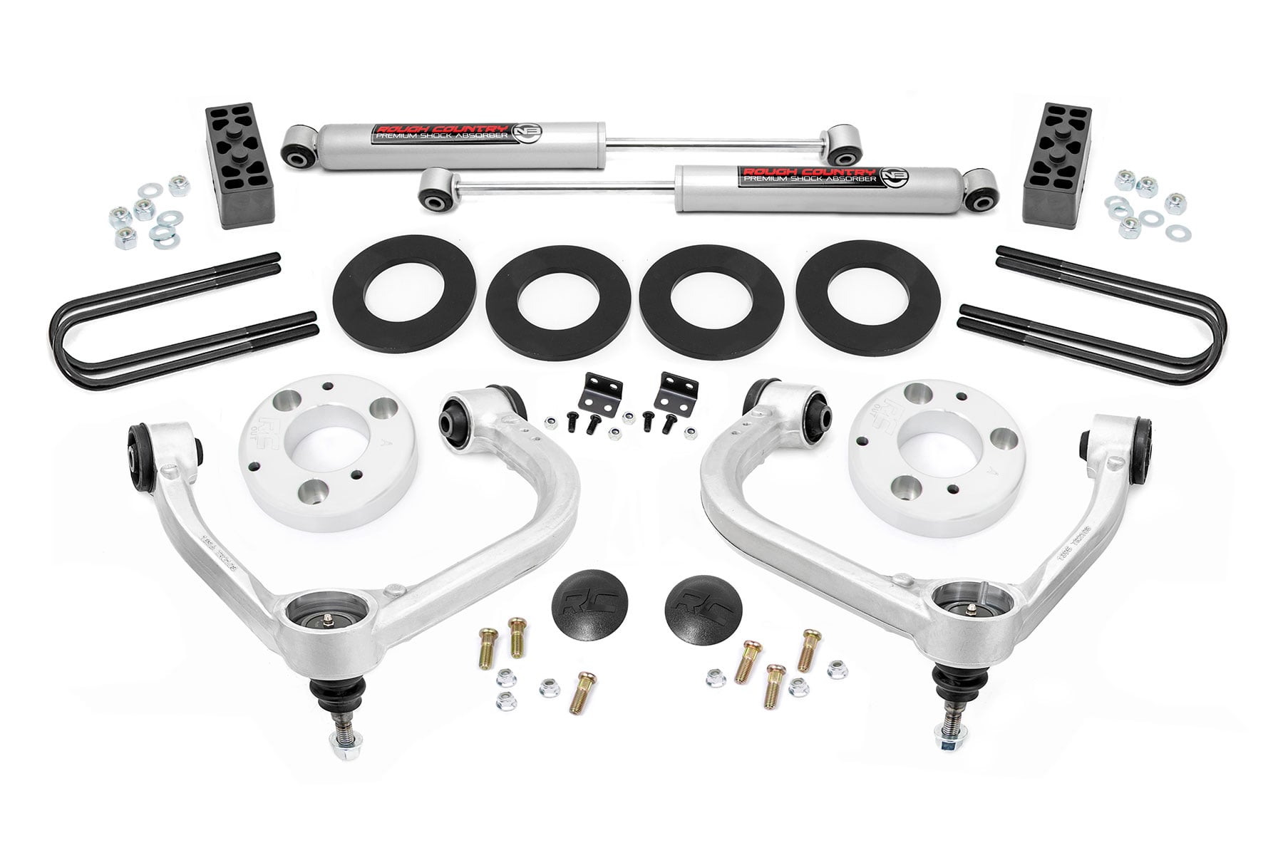 ROUGH COUNTRY Lift Kit Ford F-150 4WD (2021-2026)