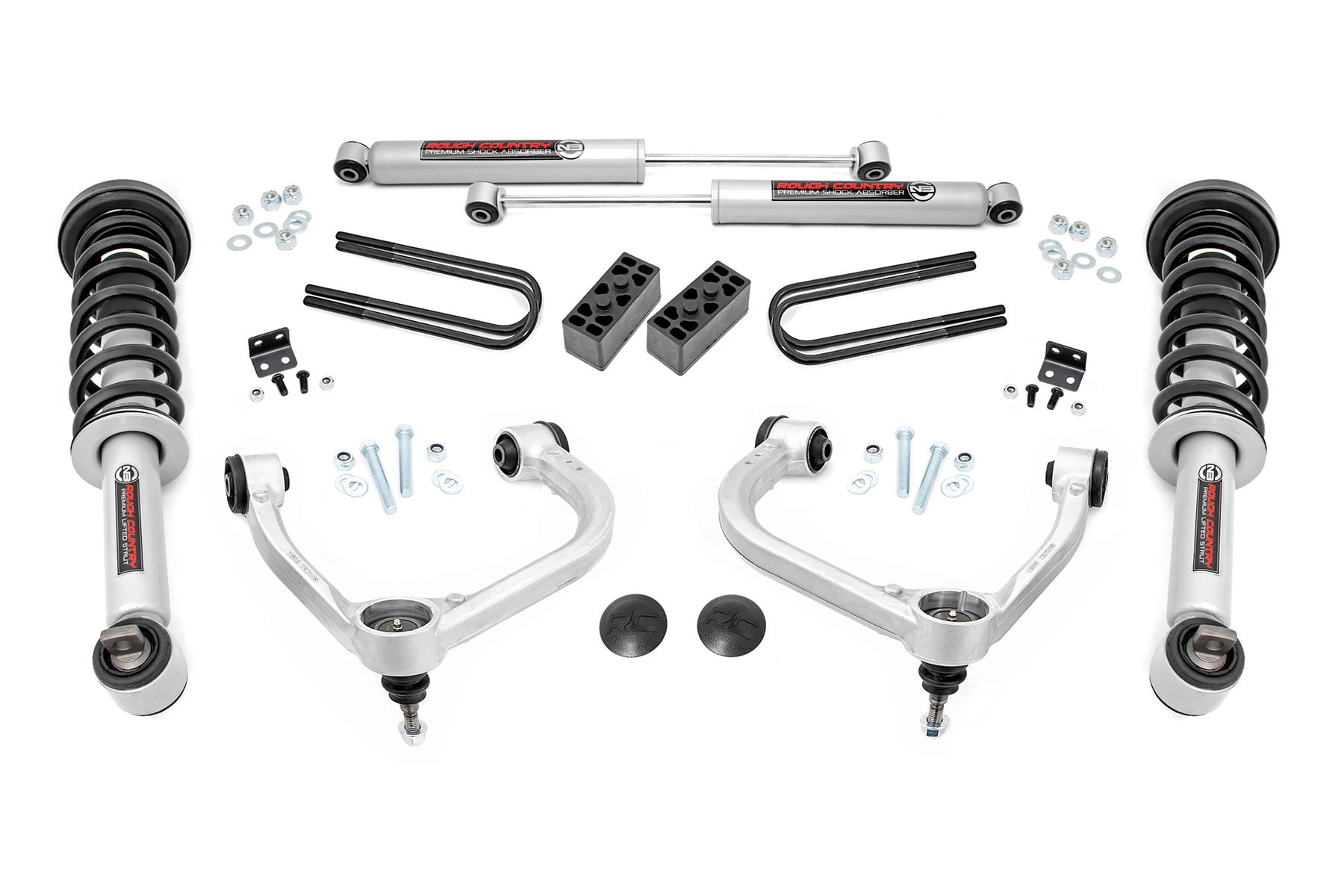 ROUGH COUNTRY Lift Kit Ford F-150 4WD (2021-2026)