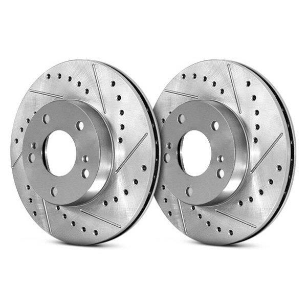 StopTech Select Sport 07-13 BMW 335i Slotted & Drilled Vented Left Rear Brake Rotor