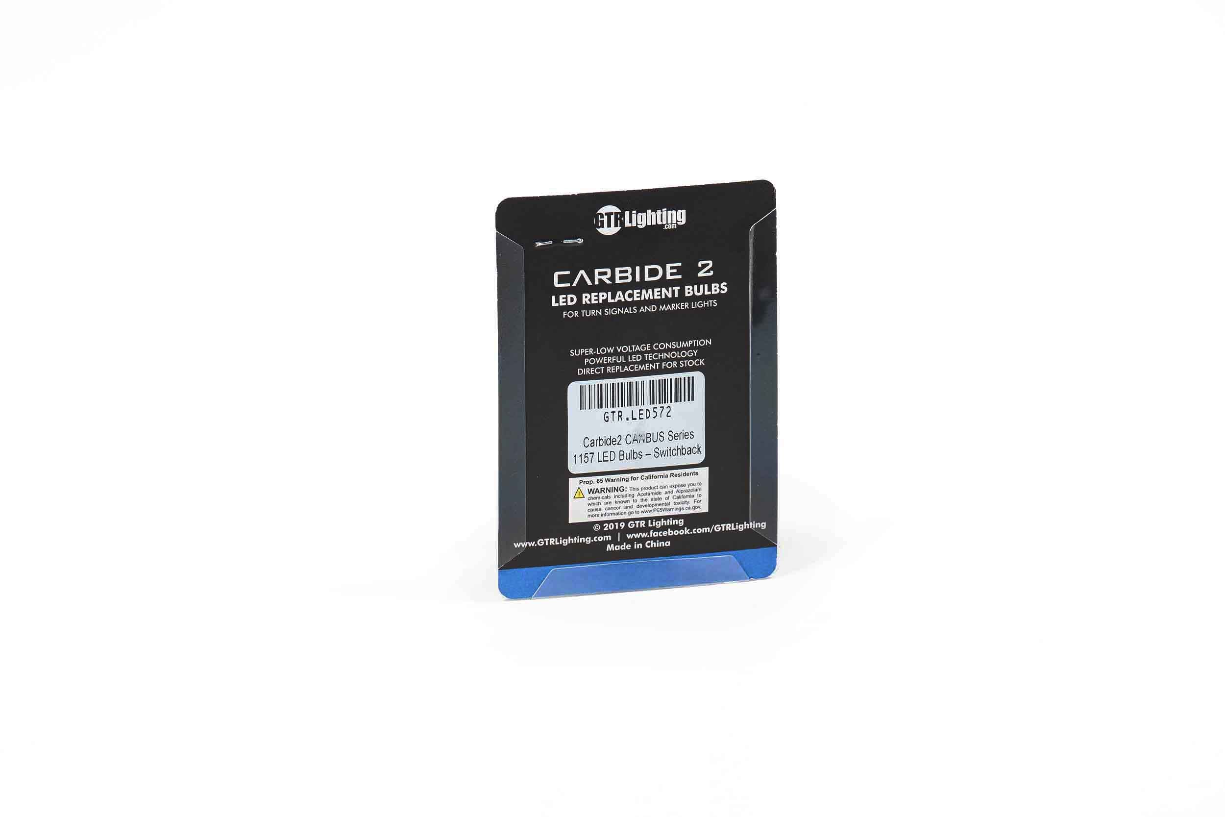 GTR Lighting 1157: GTR Carbide Canbus 2.0 LED (Switchback)