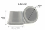 Morimoto Housing Cap: Stepped (96mm)