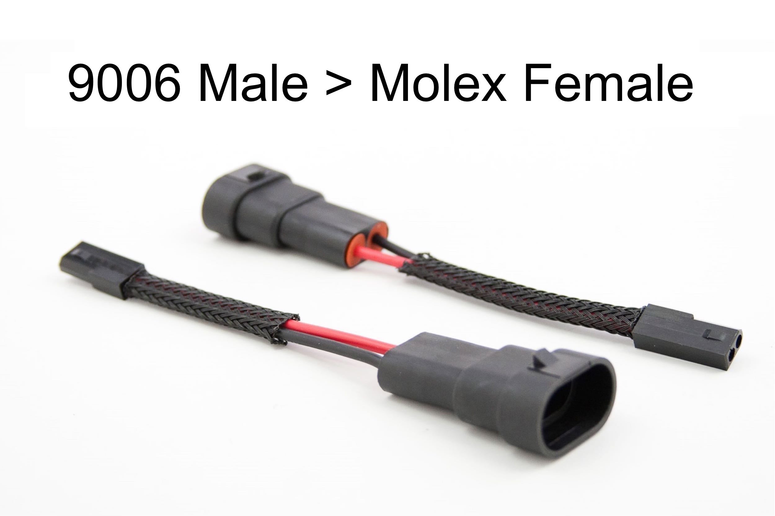 Morimoto Adapter: 9006 Male to Molex Female