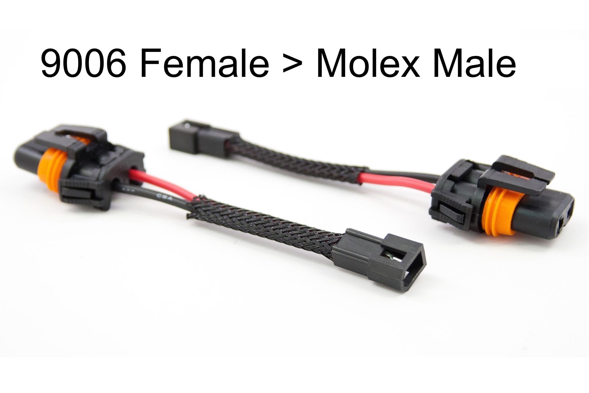Morimoto Adapter: 9006 Male to Molex Female