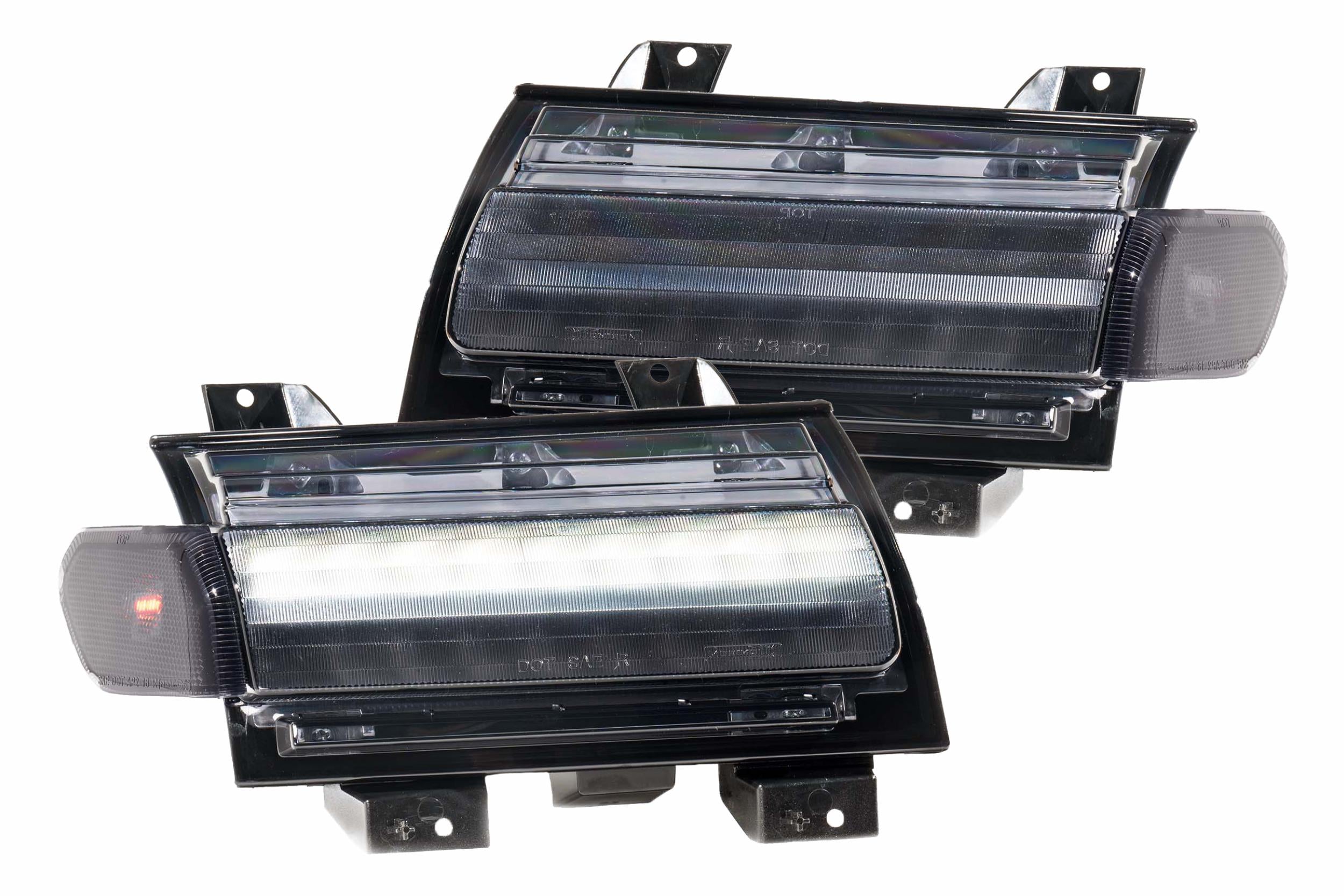Morimoto XB LED DRLs: Jeep JL / JT (18+ / Smoked Lens / Set)