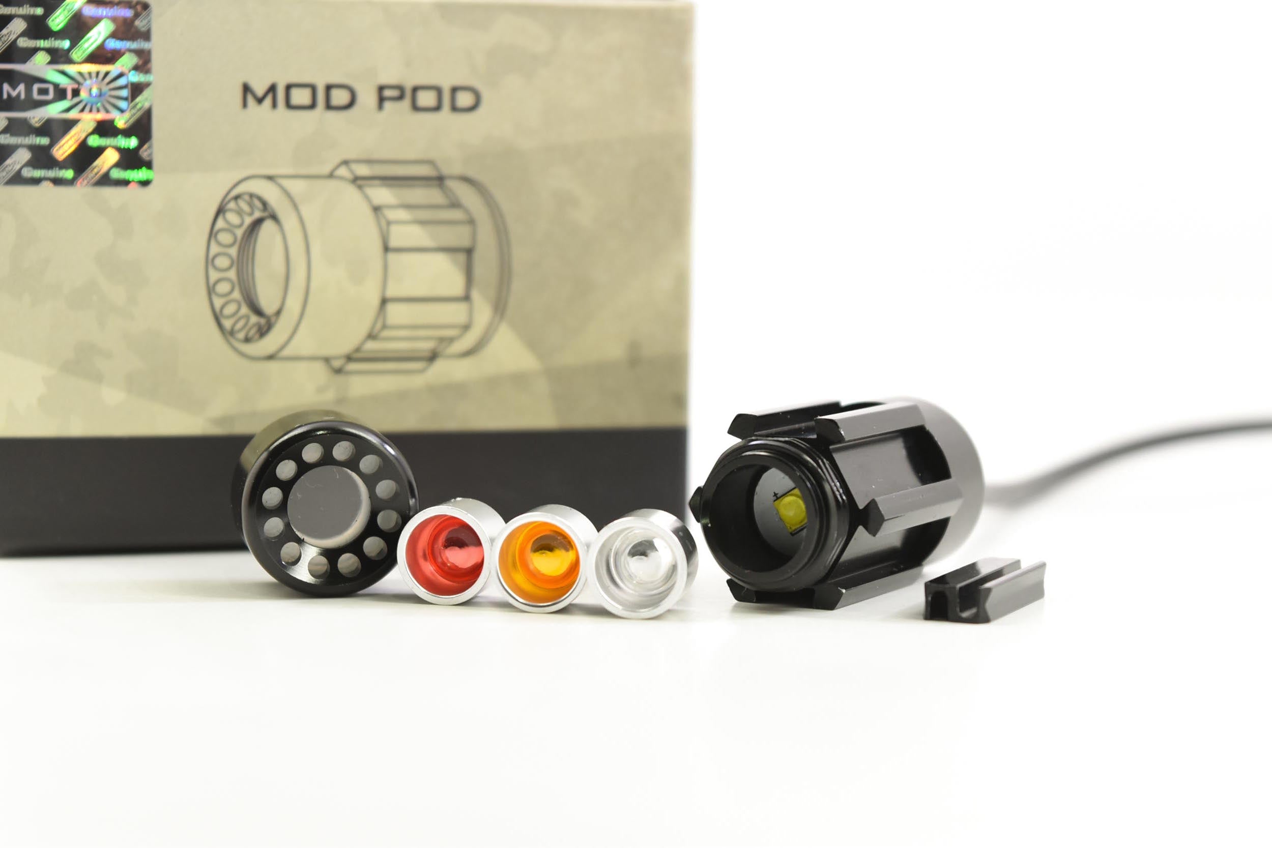 Morimoto ModPod Mini: Switchback White/Amber