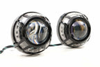 Morimoto Panamera 2.0 Projector Shroud (Black) (White/Amber LED Switchback)