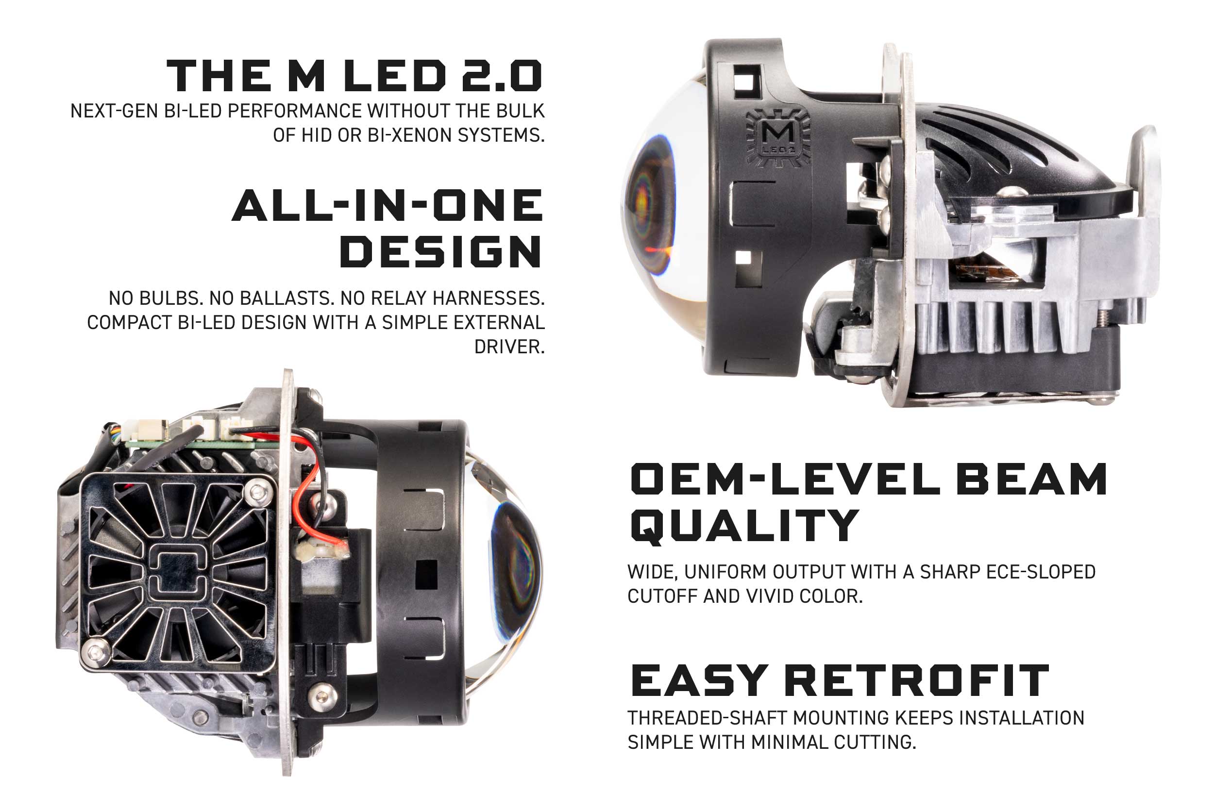 Morimoto Bi-LED: M LED 2.0 (LHD)