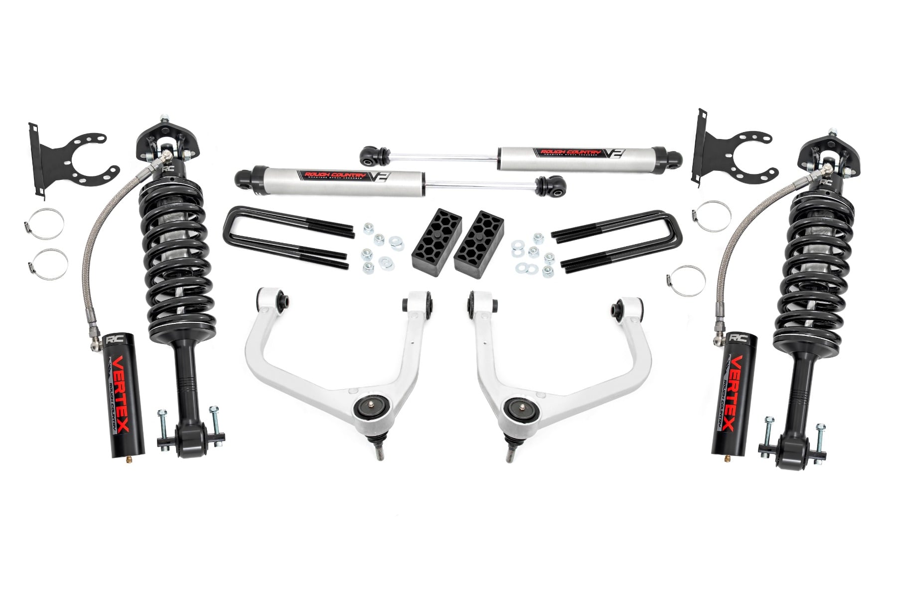 ROUGH COUNTRY Lift Kit GMC Sierra 1500 2WD/4WD (2019-2025)