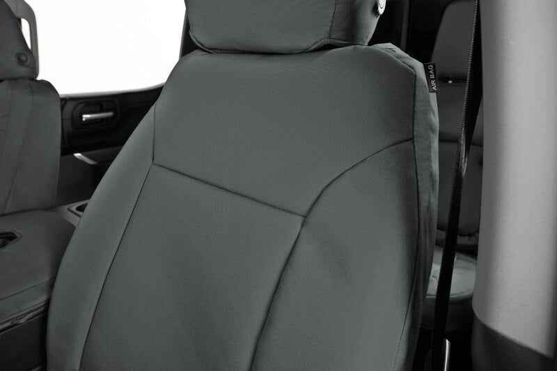 Covercraft 22-24 Jeep Grand Endura PrecisionFit Custom Front Row Seat Covers - Charcoal/Charcoal