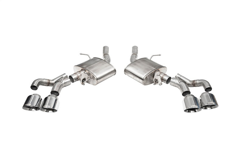 Corsa 2022-2025 Cadillac CT5-V Blackwing 3in Axle-Back - Act. Exh. - Dual Rear Exit - Twin 4.5inTips