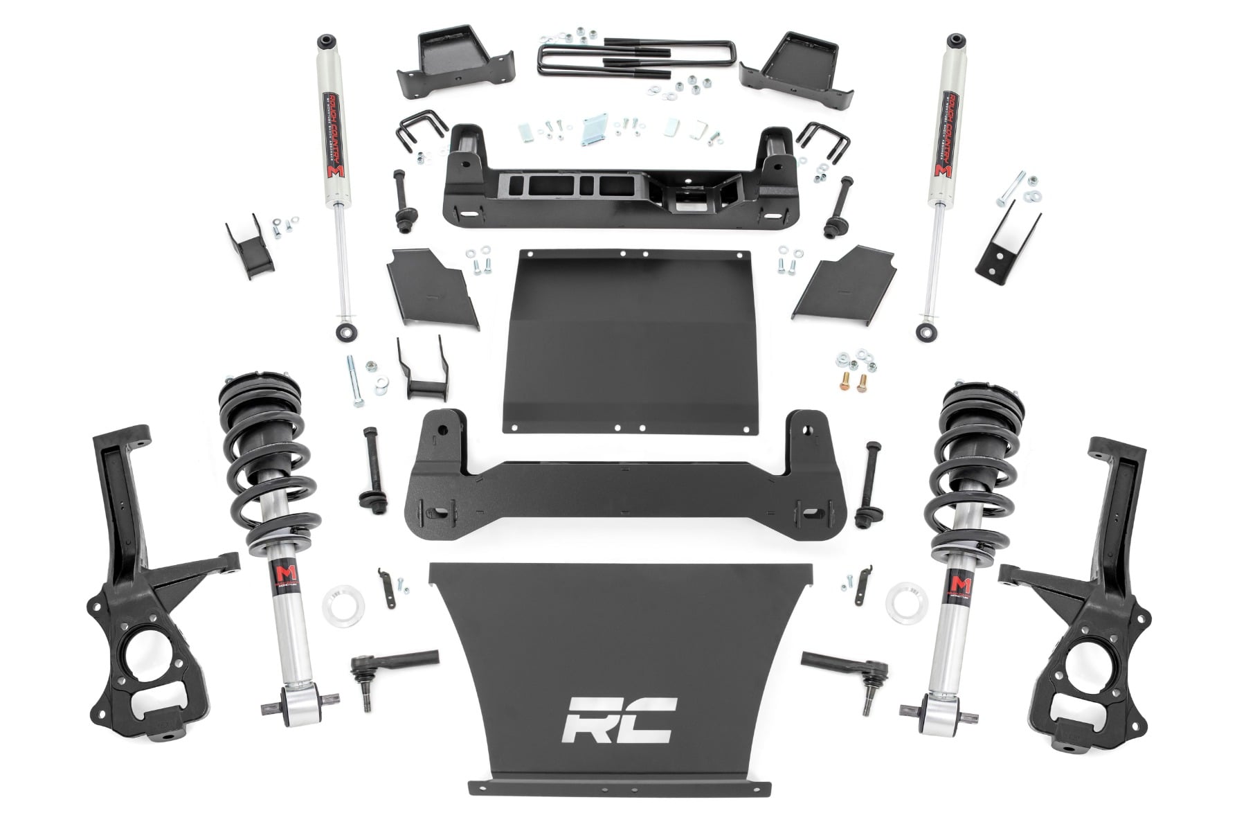 ROUGH COUNTRY Lift Kit Chevy Silverado 1500 4WD (2019-2024)