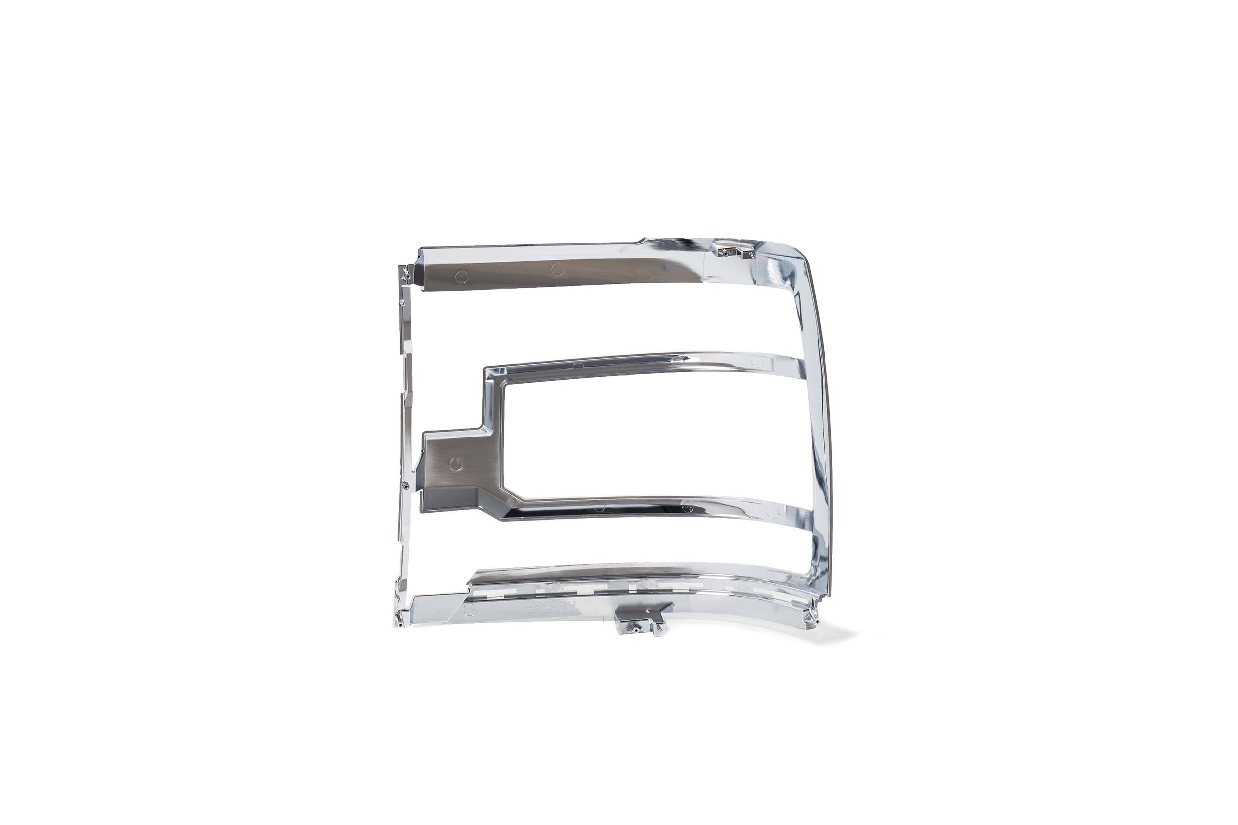 Morimoto XB LED Headlight Trim Bezels: LF542 (Chrome / Set)