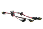 Morimoto Harness: H-Series housing pass-through cables w/ grommet (H11)(2x)