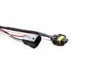 Morimoto Harness: H-Series housing pass-through cables w/ grommet (H11)(2x)