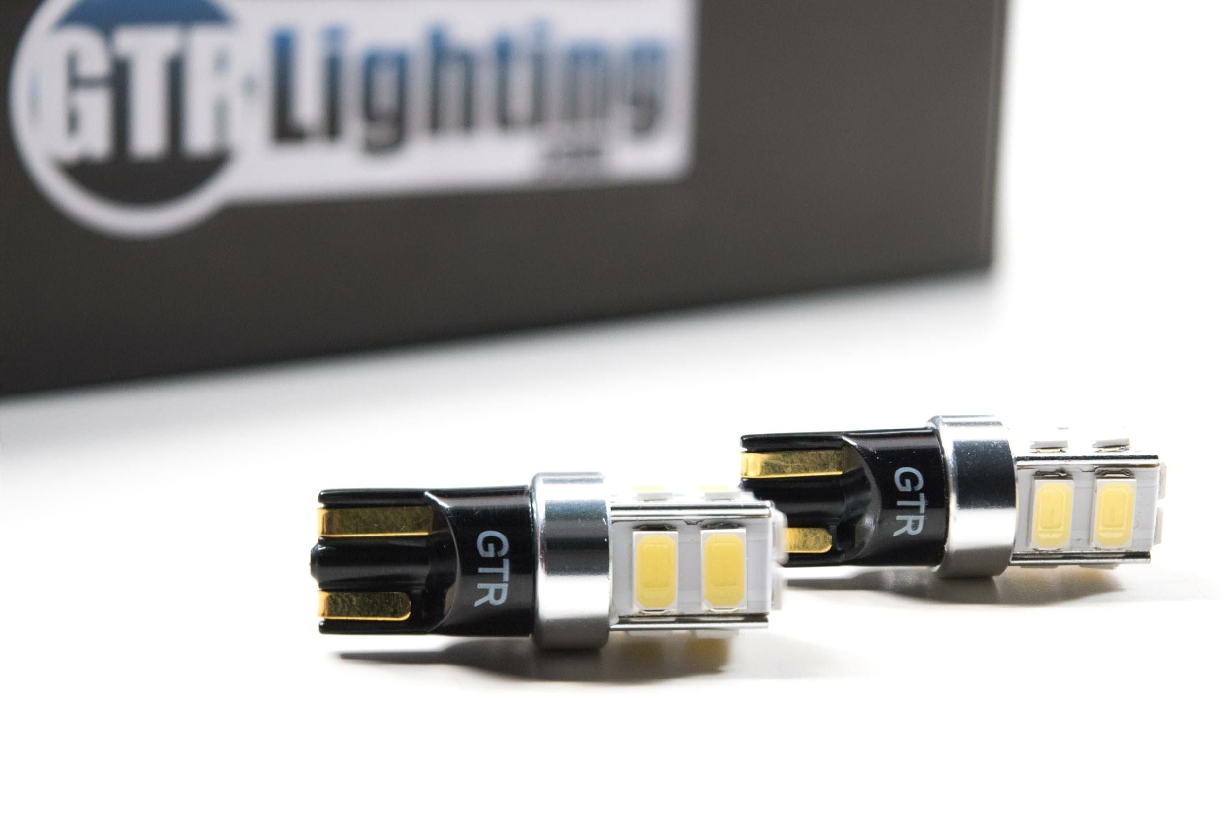 GTR Lighting T10/194: GTR 10-Chip Canbus LED (White)