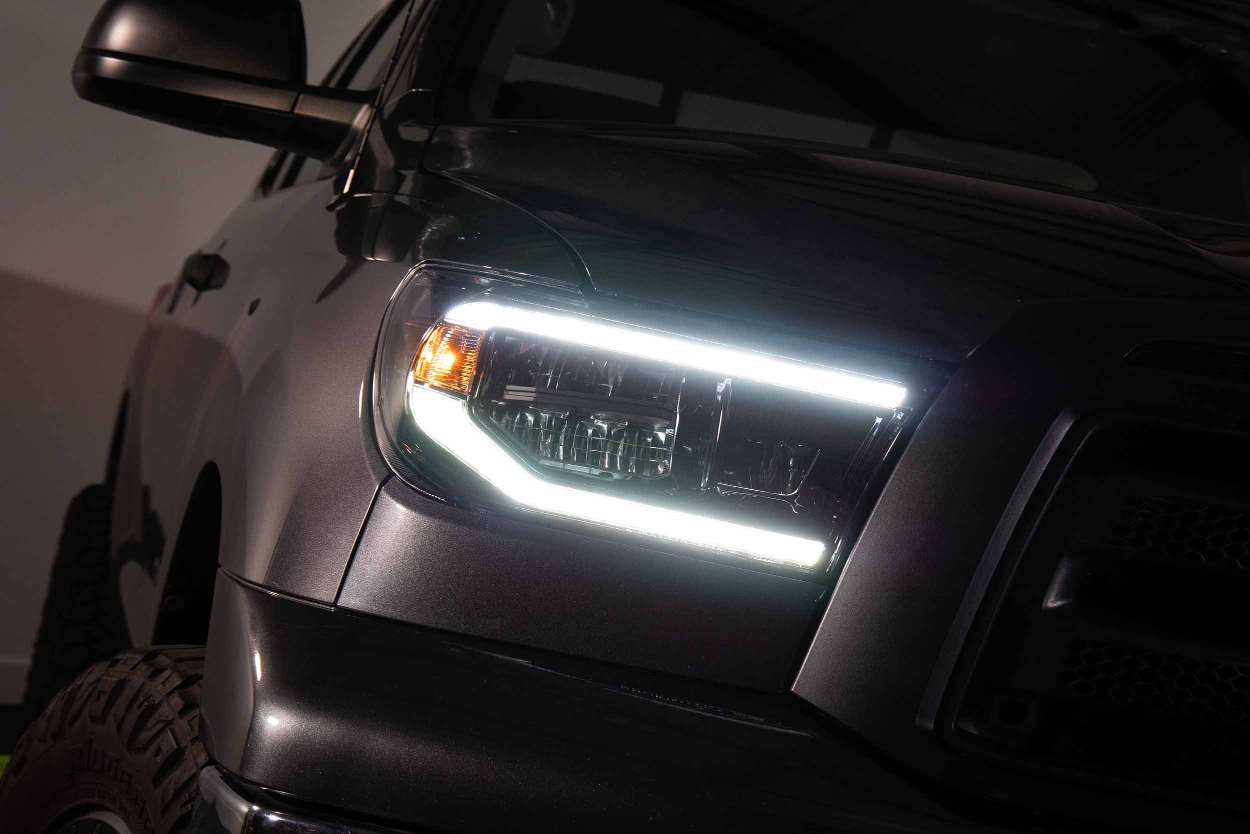 Morimoto XB LED Headlights: Toyota Tundra (07-13 / White DRL / Set)