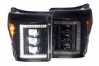 Morimoto XB LED Headlights: Ford Super Duty (11-16 / White DRL / Set)