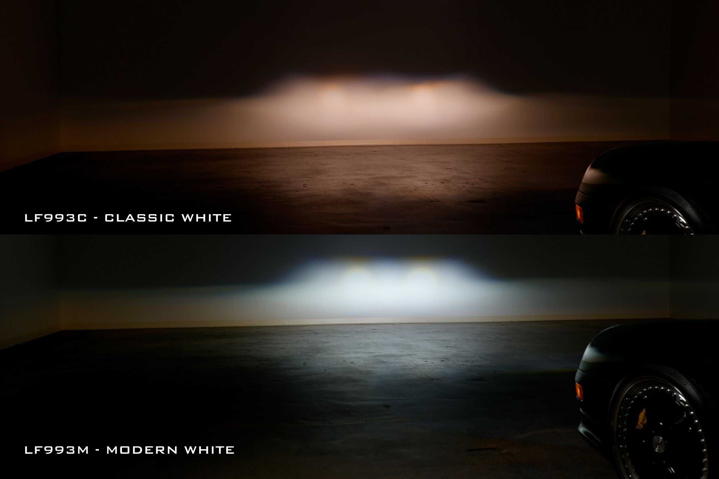 Morimoto XB LED Headlights: Porsche 993 (Modern White / Set)