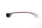 GTR Lighting Switch: GTR Halo (Stainless/Momentary/Blue LED)