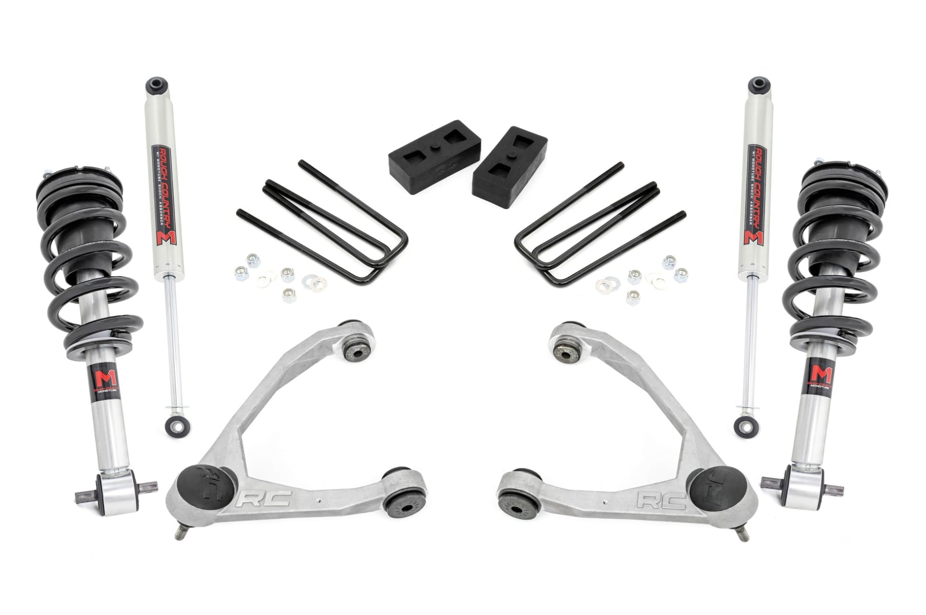 3.5 Inch Lift Kit | Cast Steel | N3 Strut | Chevy/GMC 1500 (14-16)