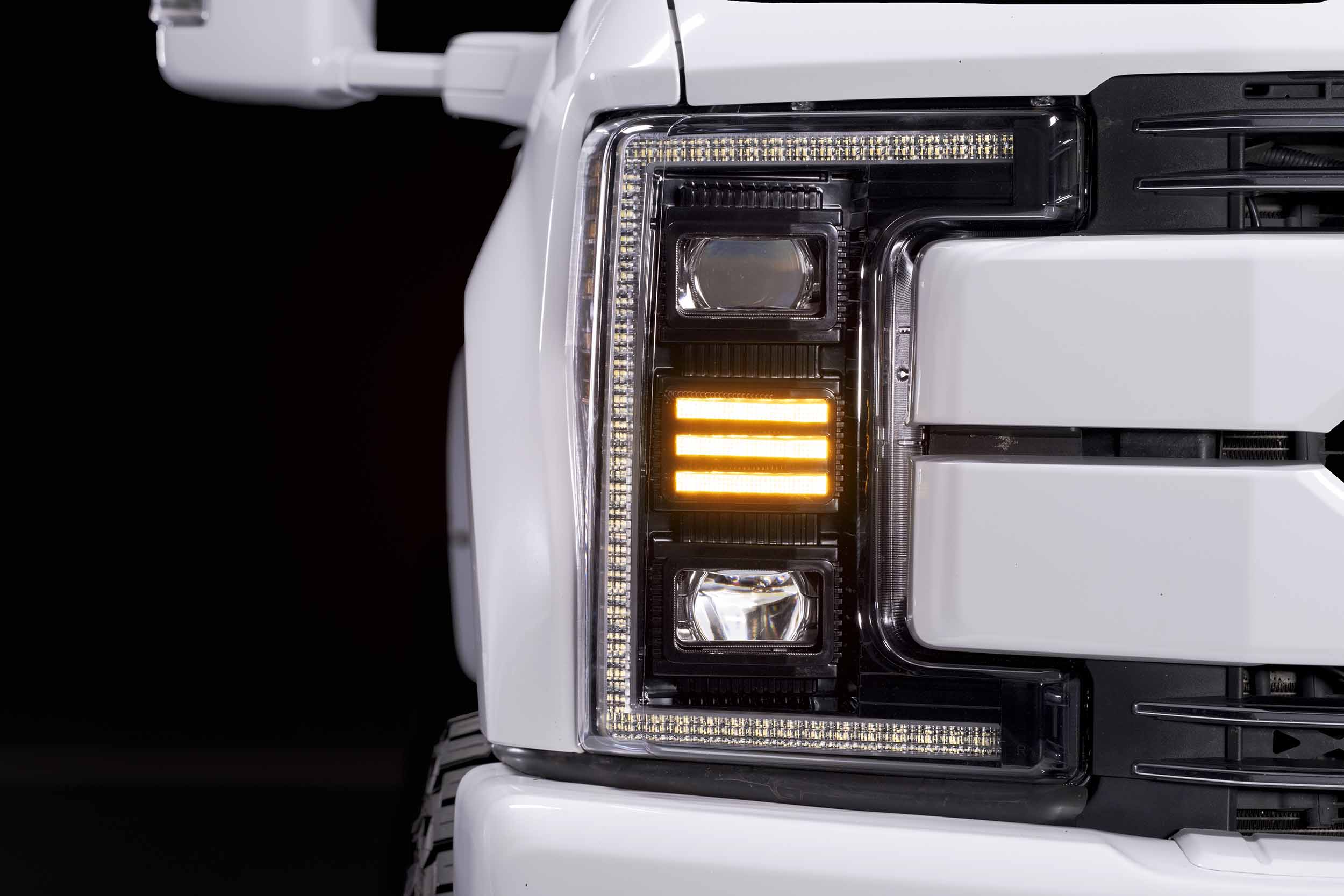 Morimoto XB Hybrid LED Headlights: Ford Super Duty (17-19 / Set)