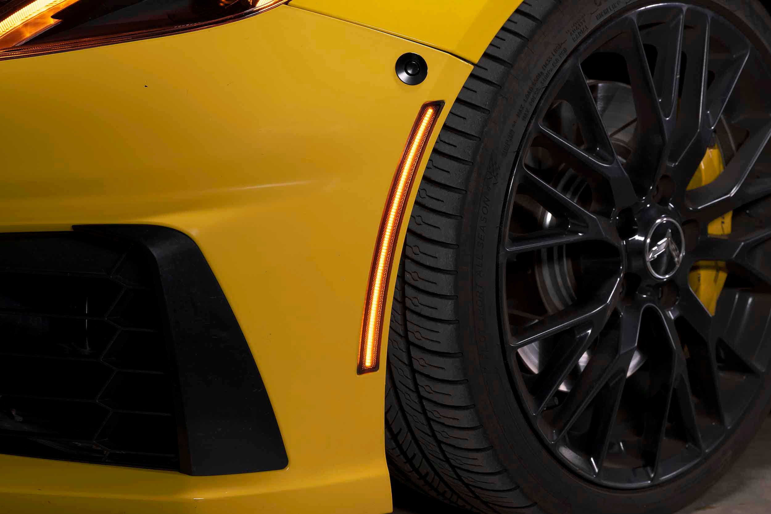 Morimoto XB LED Side Markers: Corvette C7 (Front / Amber / Set)