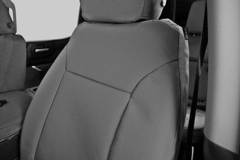 Covercraft 20-24 Jeep Gladiator Endura PrecisionFit Custom Front Row Seat Covers - Silver/Silver