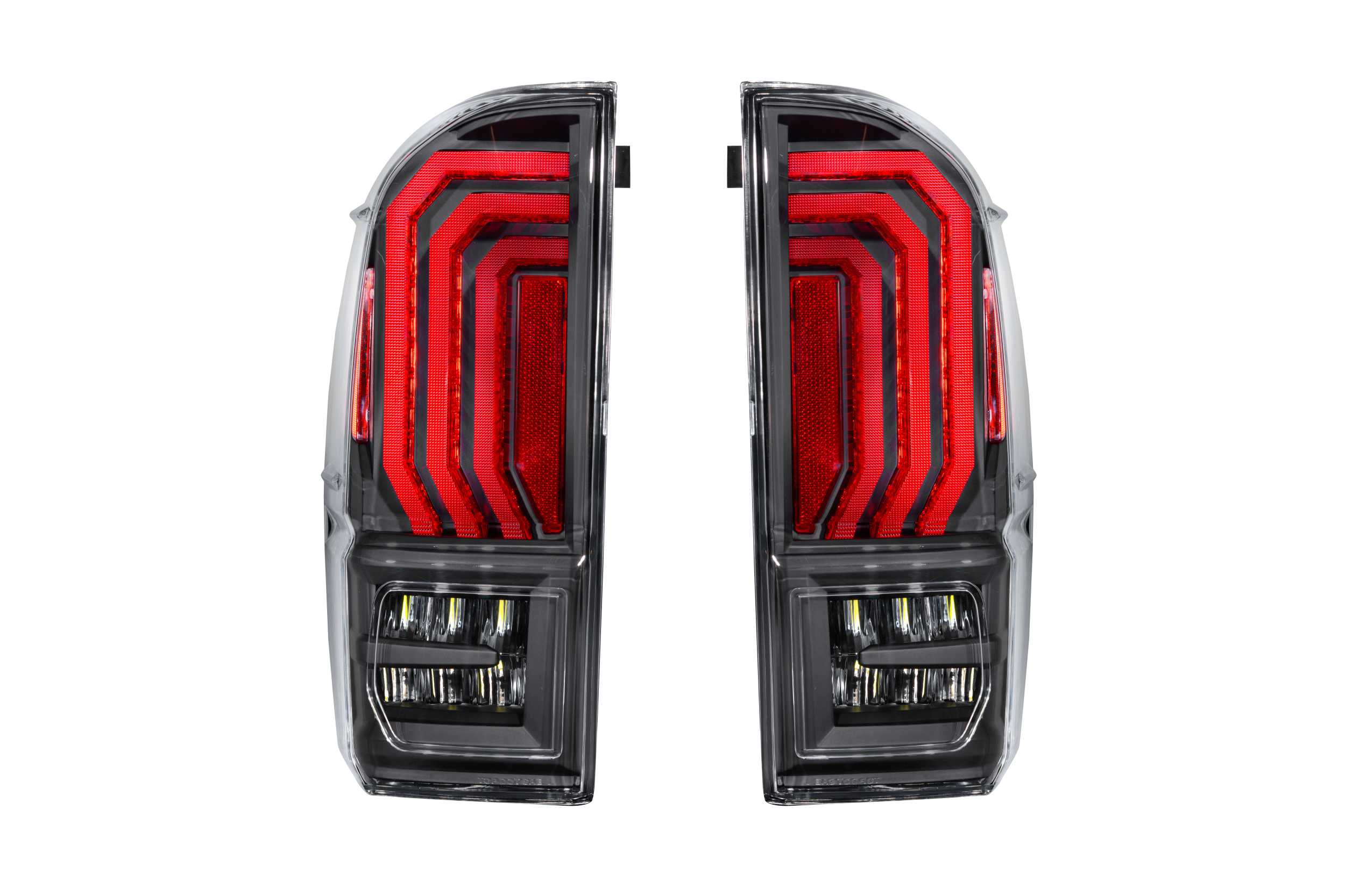 Morimoto XB LED Tail Lights: Toyota Tacoma (16-23 / Clear Lens / Set)