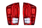 Morimoto XB LED Tail Lights: Toyota Tacoma (16-23 / Red Lens / Set)