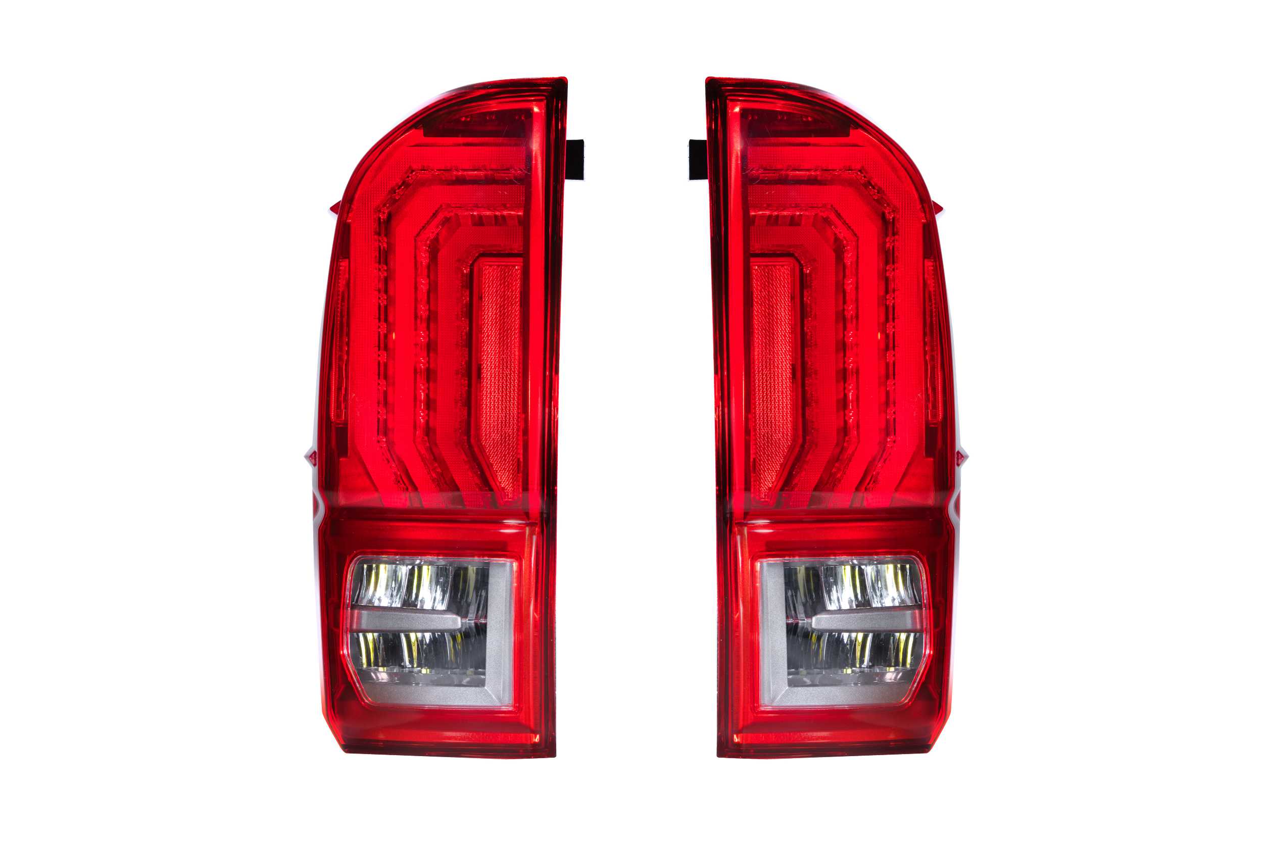 Morimoto XB LED Tail Lights: Toyota Tacoma (16-23 / Red Lens / Set)