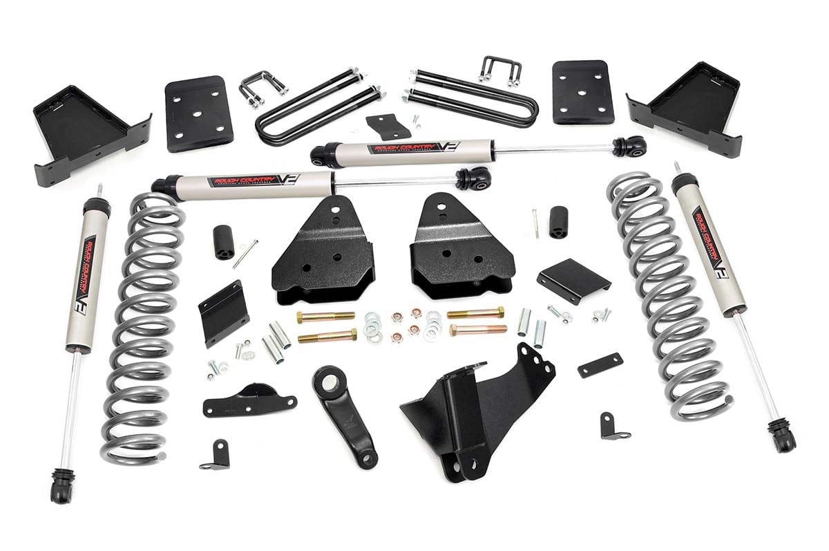 6 Inch Lift Kit | 4-Link | No OVLD | M1 | Ford F-250 Super Duty 4WD (15-16) image 5