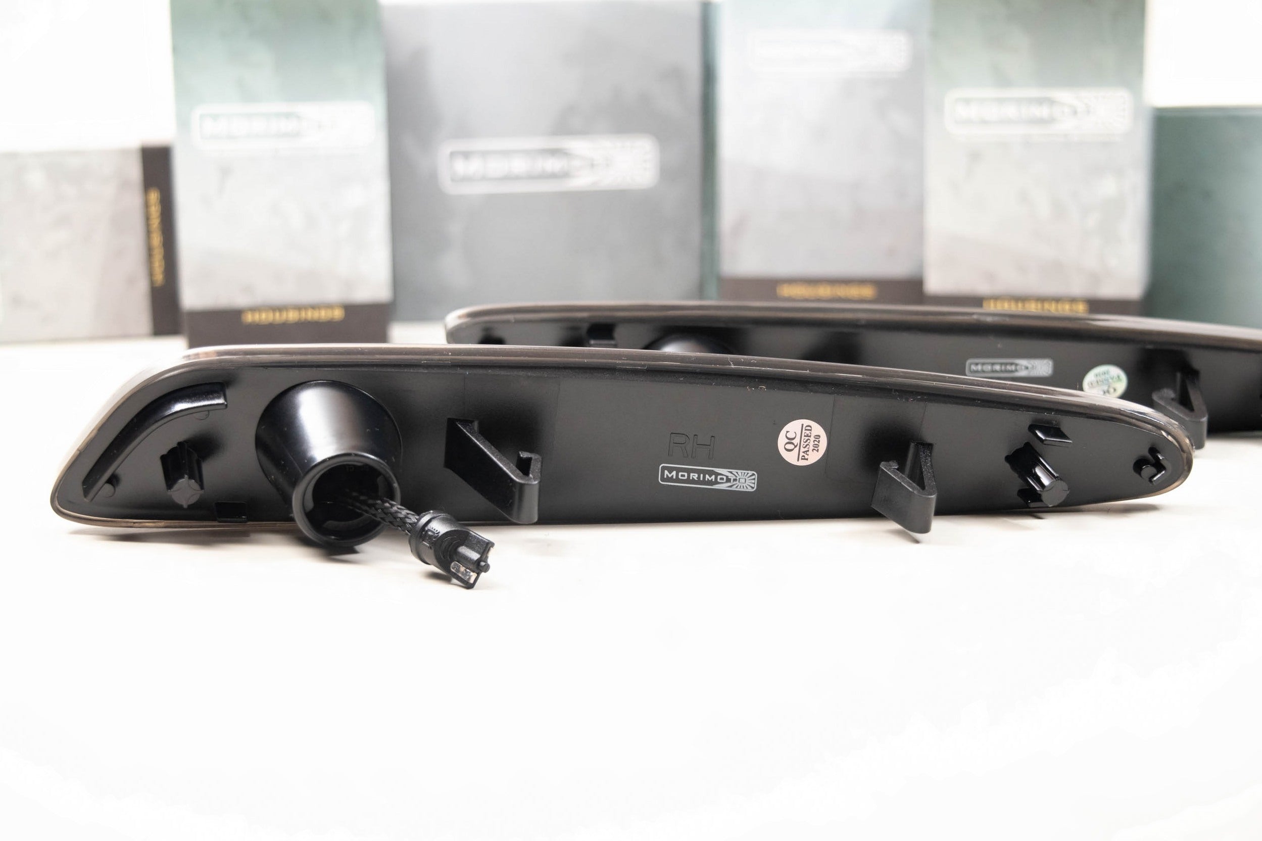 Morimoto XB LED Side Markers: Corvette C6 (Rear / Red / Set)