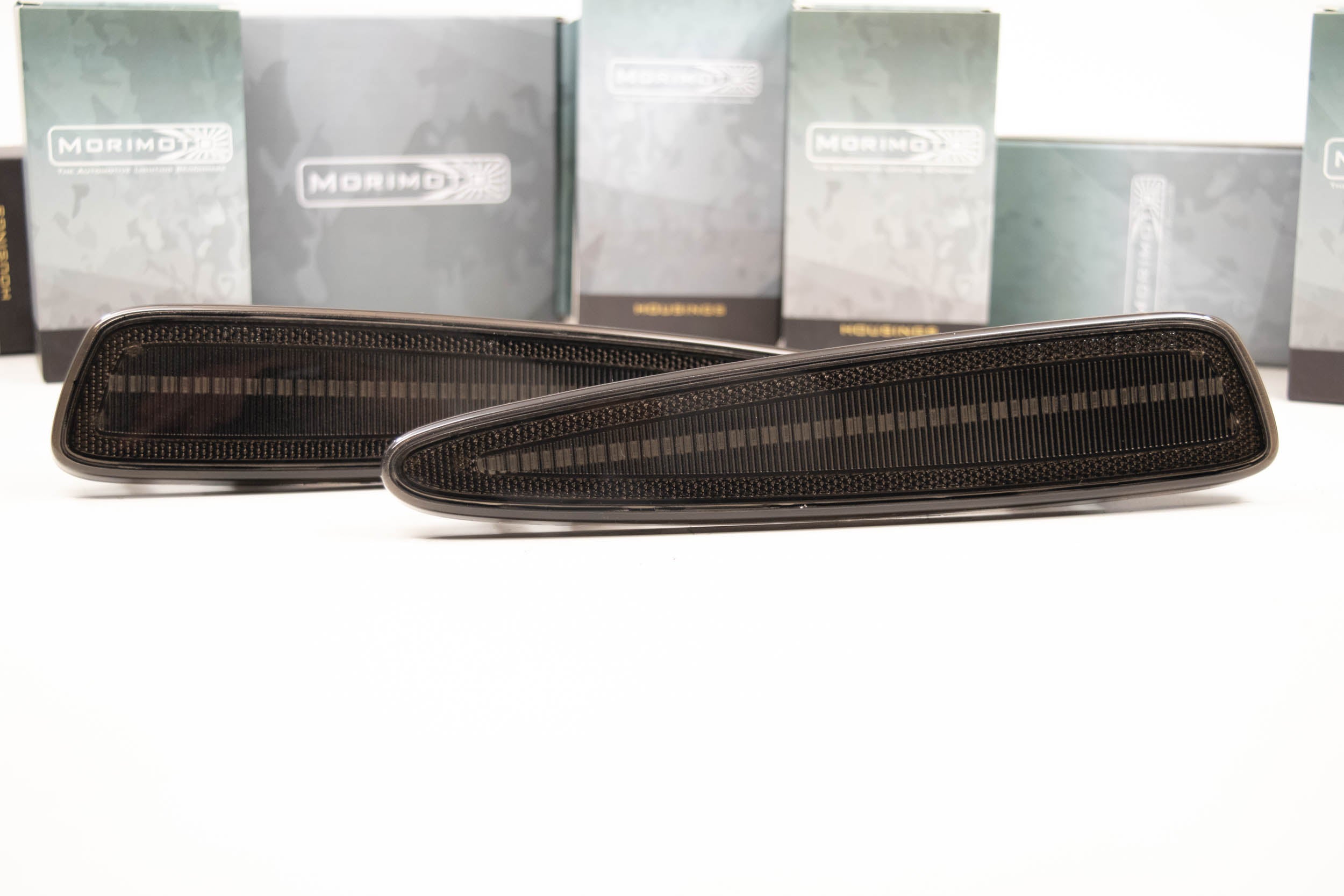 Morimoto XB LED Side Markers: Corvette C6 (Front / Amber / Set)