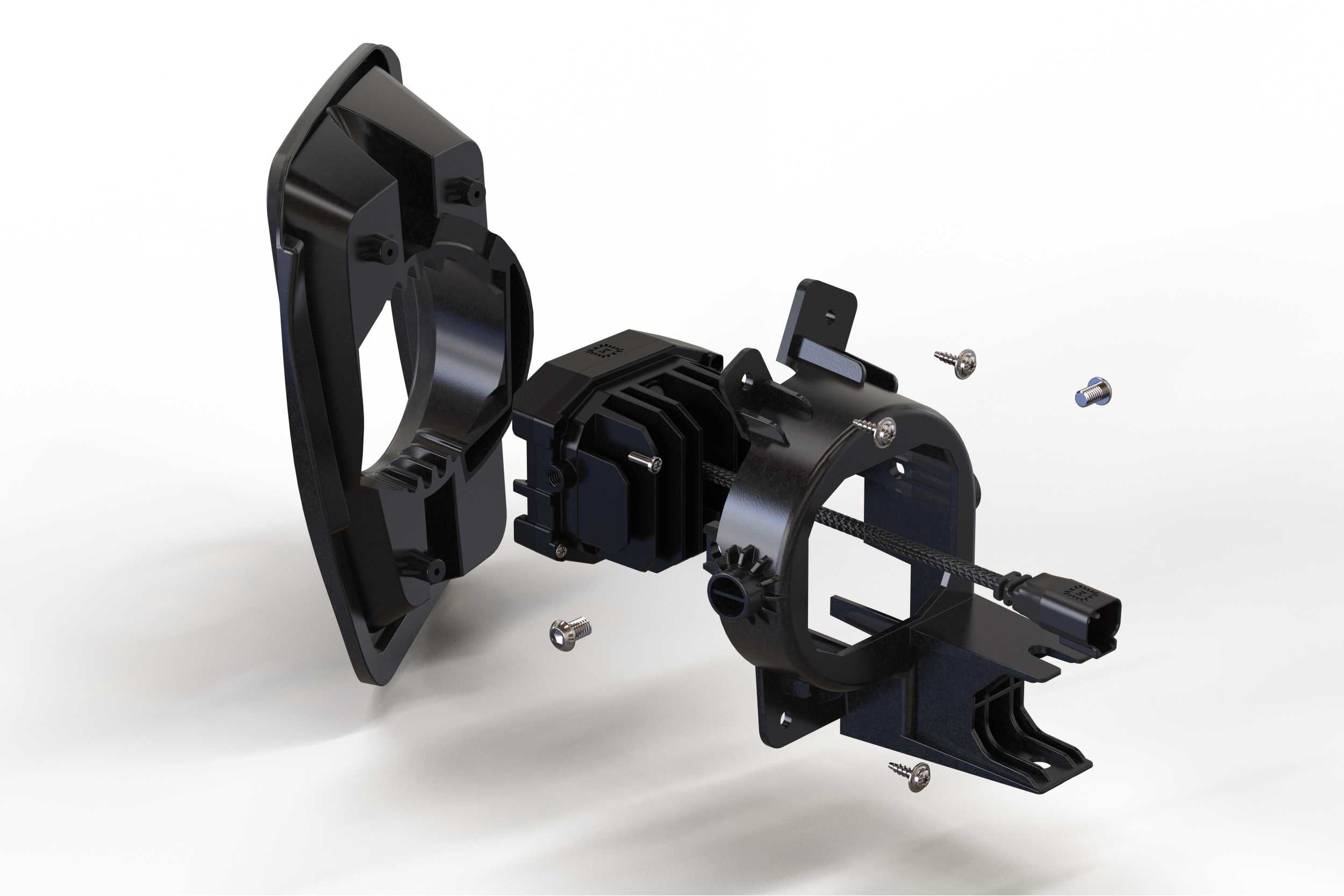 Morimoto 4Banger Fog Brackets: Type Ram Vertical (Set)