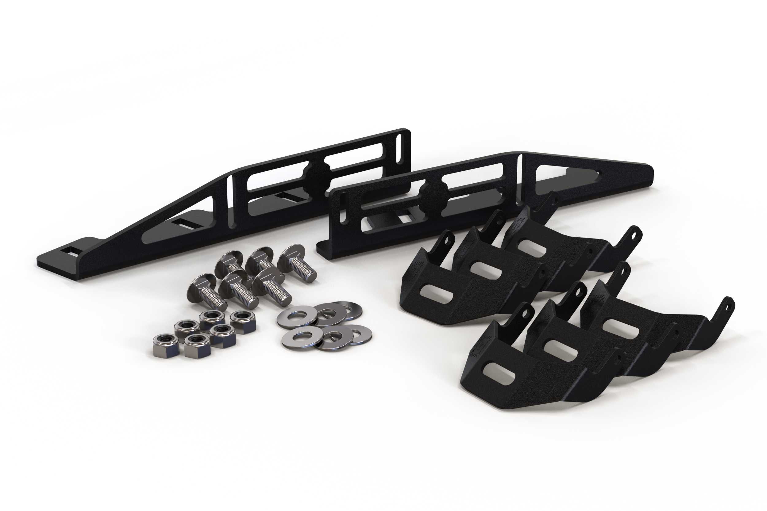 Morimoto 4Banger Triple Fog Kit: Raptor (17-20 / Brackets Only / Set)