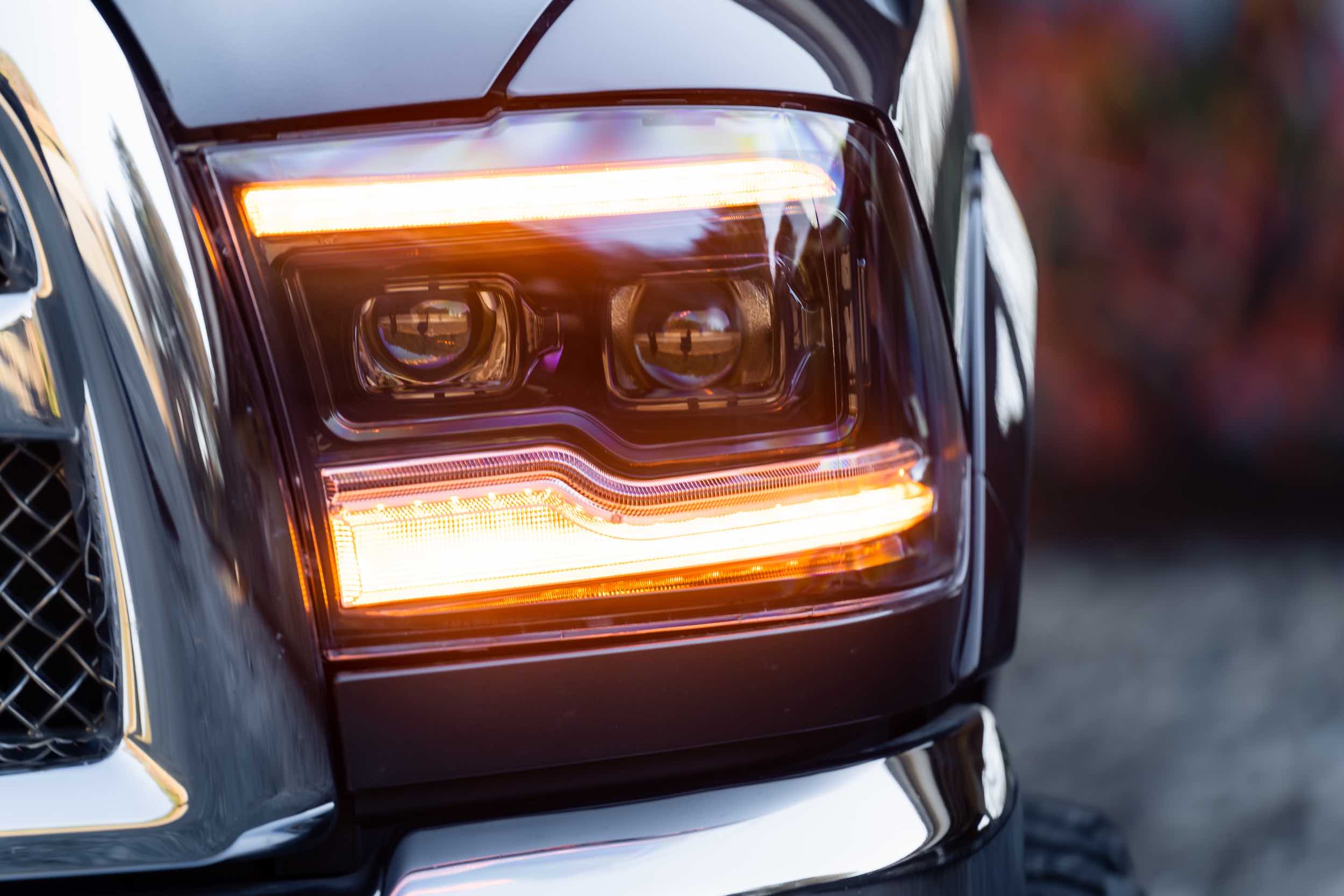Morimoto XB LED Headlights: Dodge Ram (09-18 / Amber DRL / Set)
