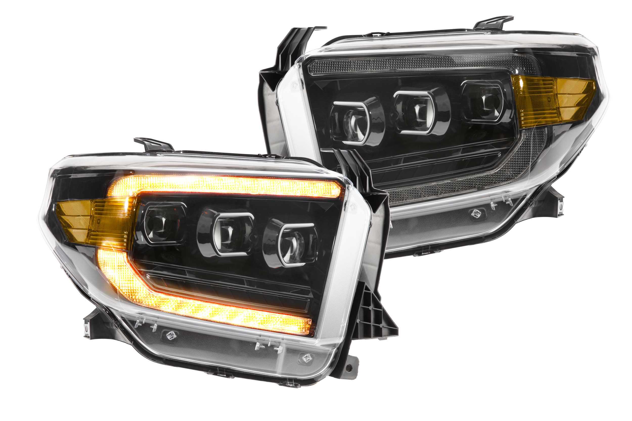 Morimoto XB LED Headlights: Toyota Tundra (14-21 / Amber DRL / Set)