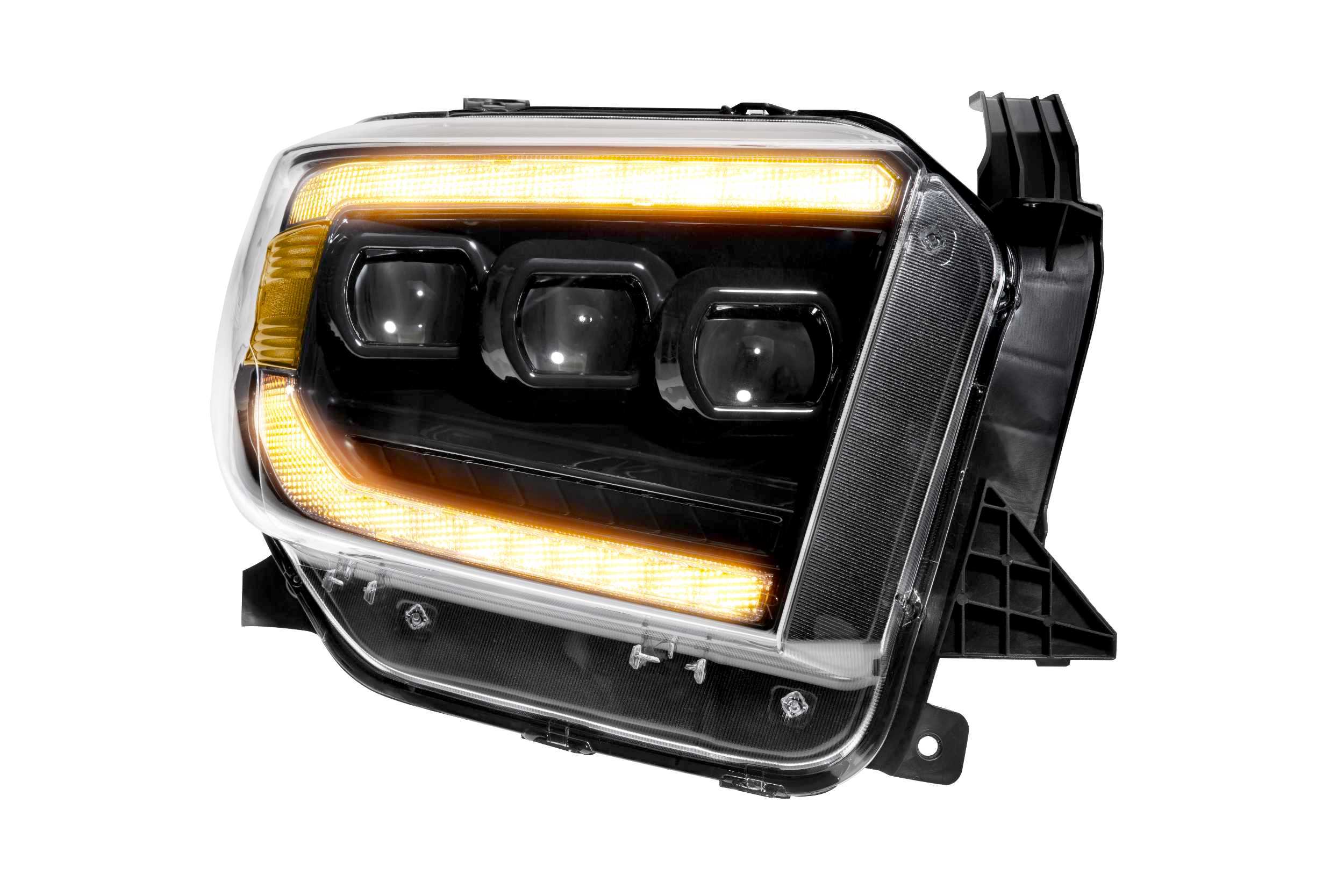 Morimoto XB LED Headlights: Toyota Tundra (14-21 / Amber DRL / Set)