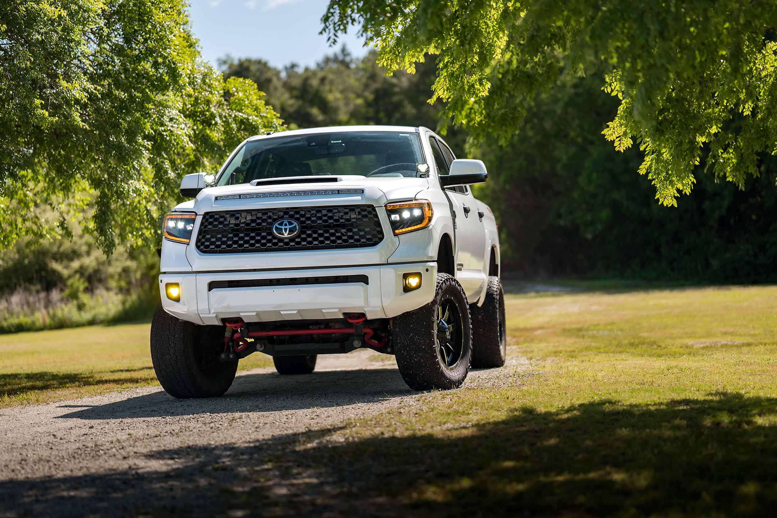 Morimoto XB LED Headlights: Toyota Tundra (14-21 / Amber DRL / Set)