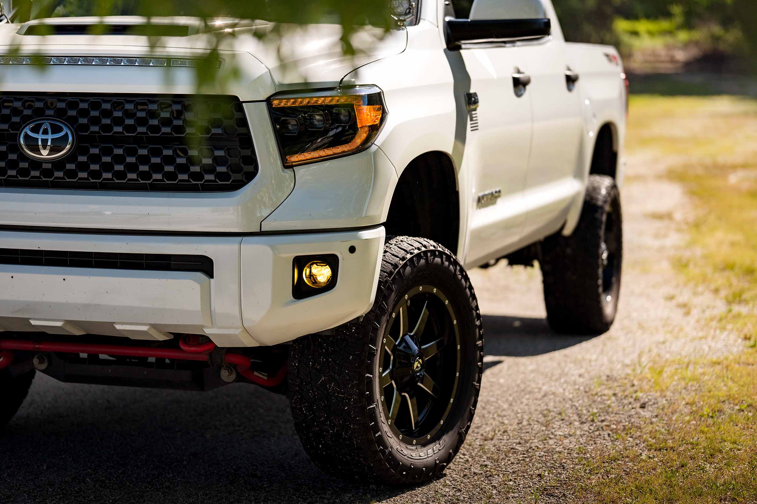Morimoto XB LED Headlights: Toyota Tundra (14-21 / Amber DRL / Set)